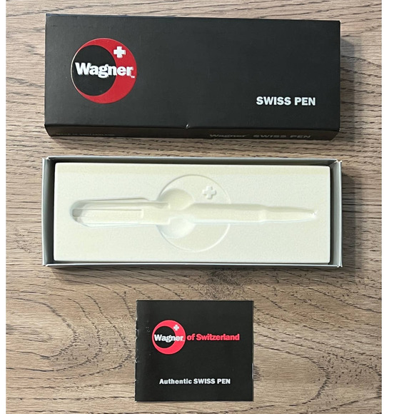 VTG Wagner of Switzerland Authentic Swiss Pen, w/ 11 Victorinox Tools BOX ONLY - Picture 1 of 11